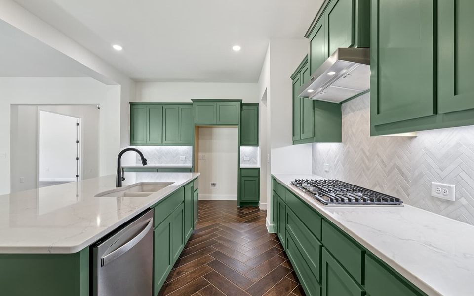 Furnished interior view inside a new home in Traditional at Kissing Tree, San Marcos (Image 7).