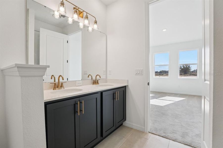 Furnished interior view inside a new home in Tyson Reserve, St. Cloud (Image 15). Furnished interior view inside a new home in Tyson Reserve, St. Cloud (Image 15).