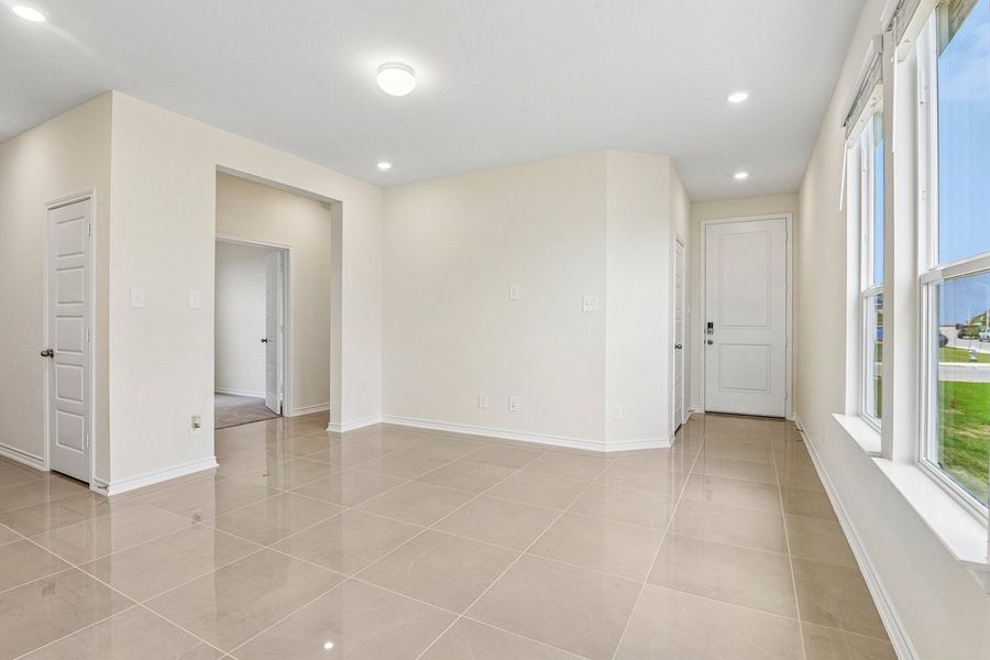 Spacious, unfurnished interior of a new home in Woodside Farms, Seguin (Image 15). Spacious, unfurnished interior of a new home in Woodside Farms, Seguin (Image 15).