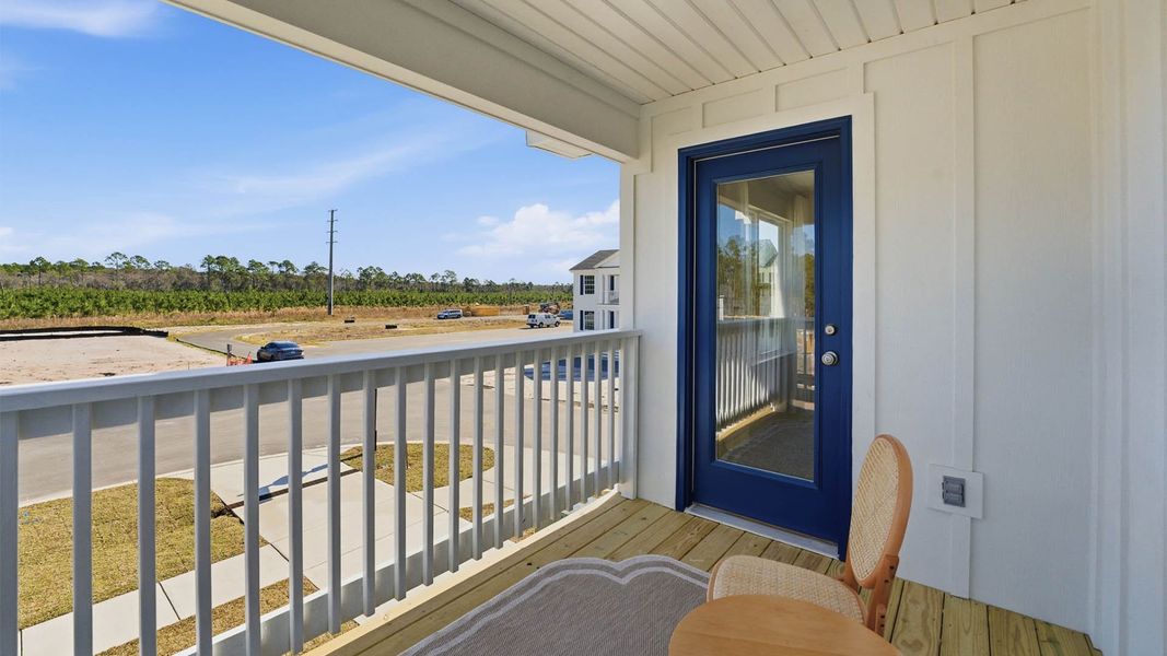 Exterior details and patio area of a home in Chateau Nemours, Port Saint Joe (Image 27). Exterior details and patio area of a home in Chateau Nemours, Port Saint Joe (Image 27).