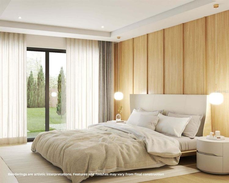 Furnished interior view inside a new home in Windermere, Windermere (Image 8).