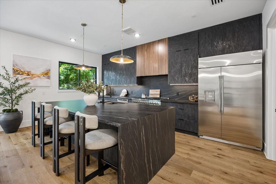 Furnished interior view inside a new home in , Bellaire (Image 7).