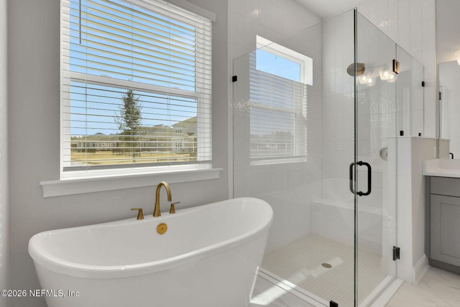 Furnished interior view inside a new home in , Ponte Vedra (Image 19). Furnished interior view inside a new home in , Ponte Vedra (Image 19).