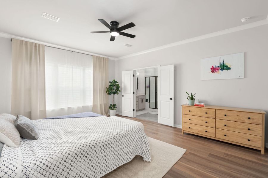 Furnished interior view inside a new home in , Summerville (Image 41). Furnished interior view inside a new home in , Summerville (Image 41).