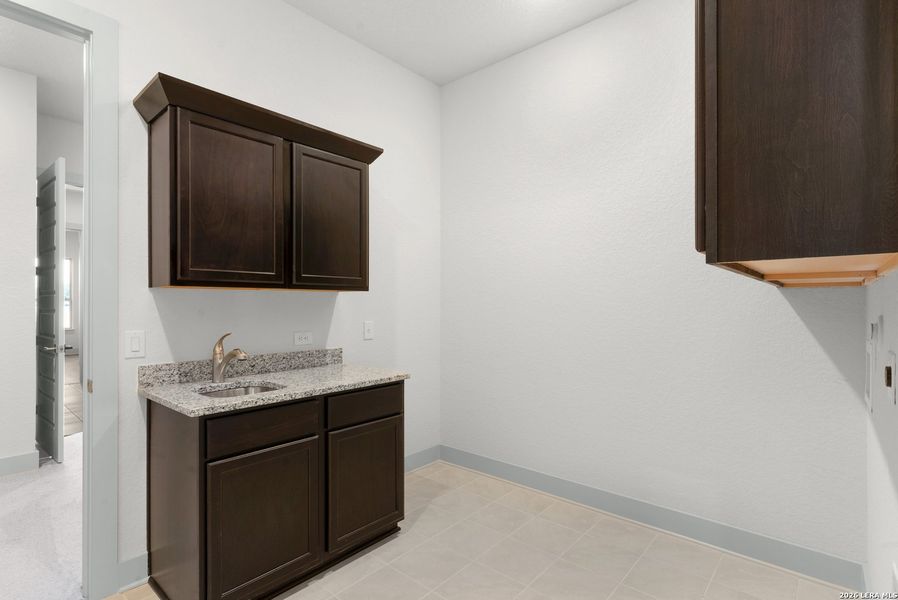 Furnished interior view inside a new home in Davis Ranch, San Antonio (Image 9).