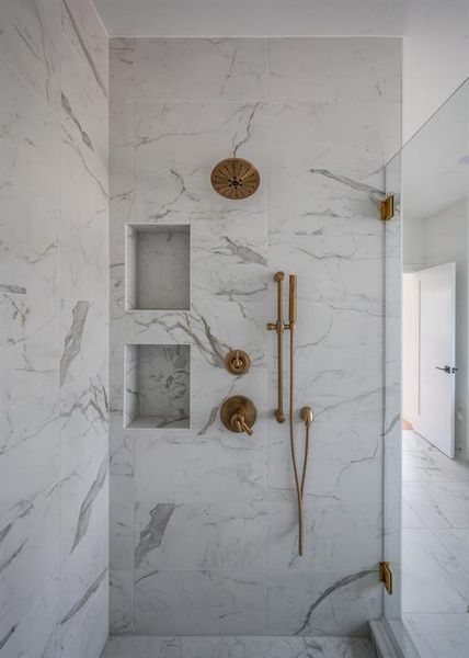 Close-up of interior finishes inside a home in , Dallas (Image 20).