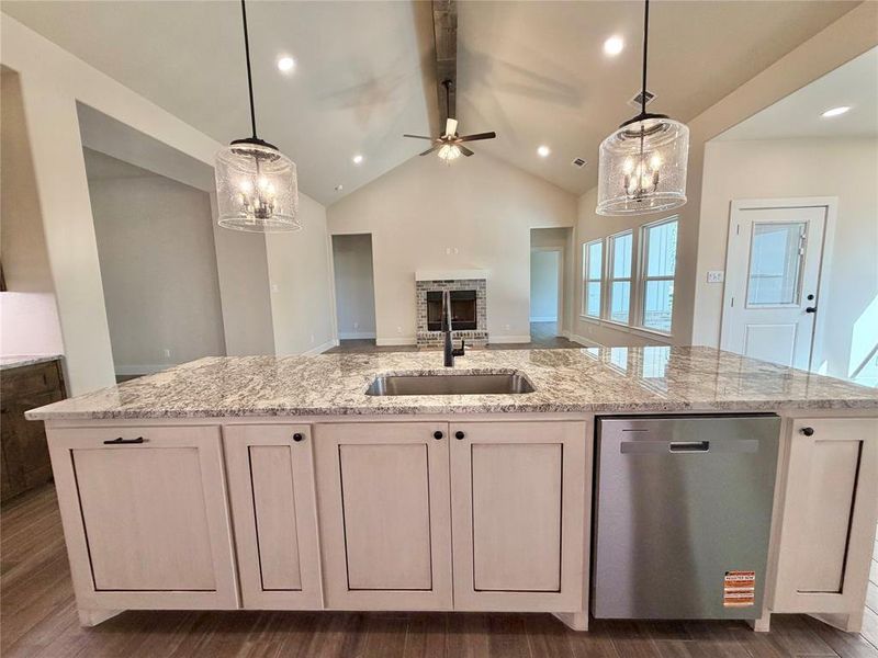 Furnished interior view inside a new home in , Weatherford (Image 18).