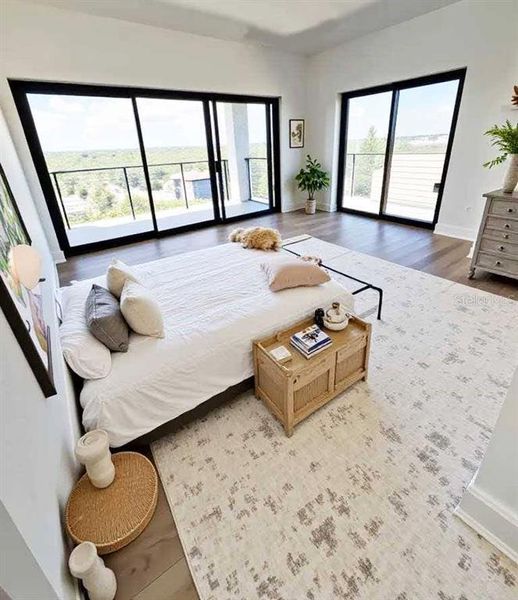 Furnished interior view inside a new home in , Flagler Beach (Image 18).