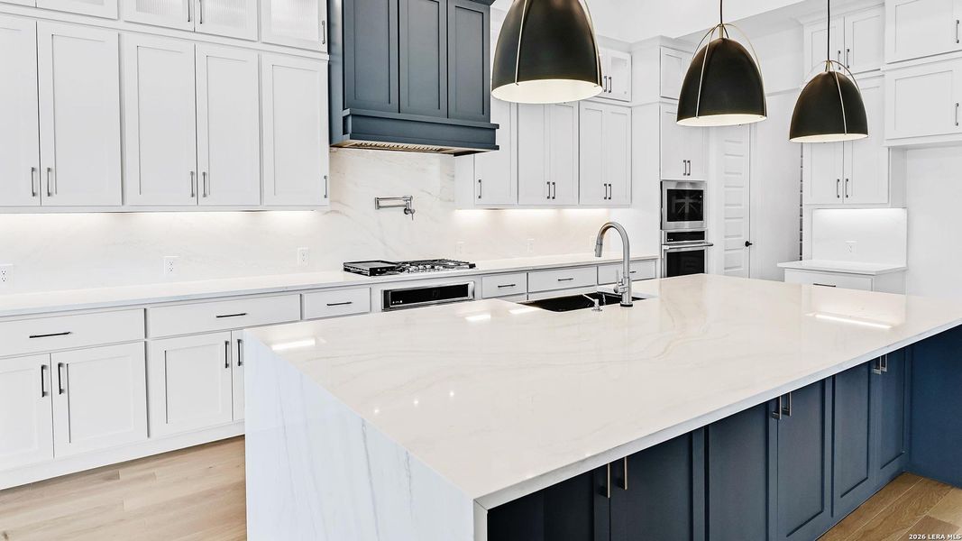 Furnished interior view inside a new home in Thornebrook, Bulverde (Image 12).