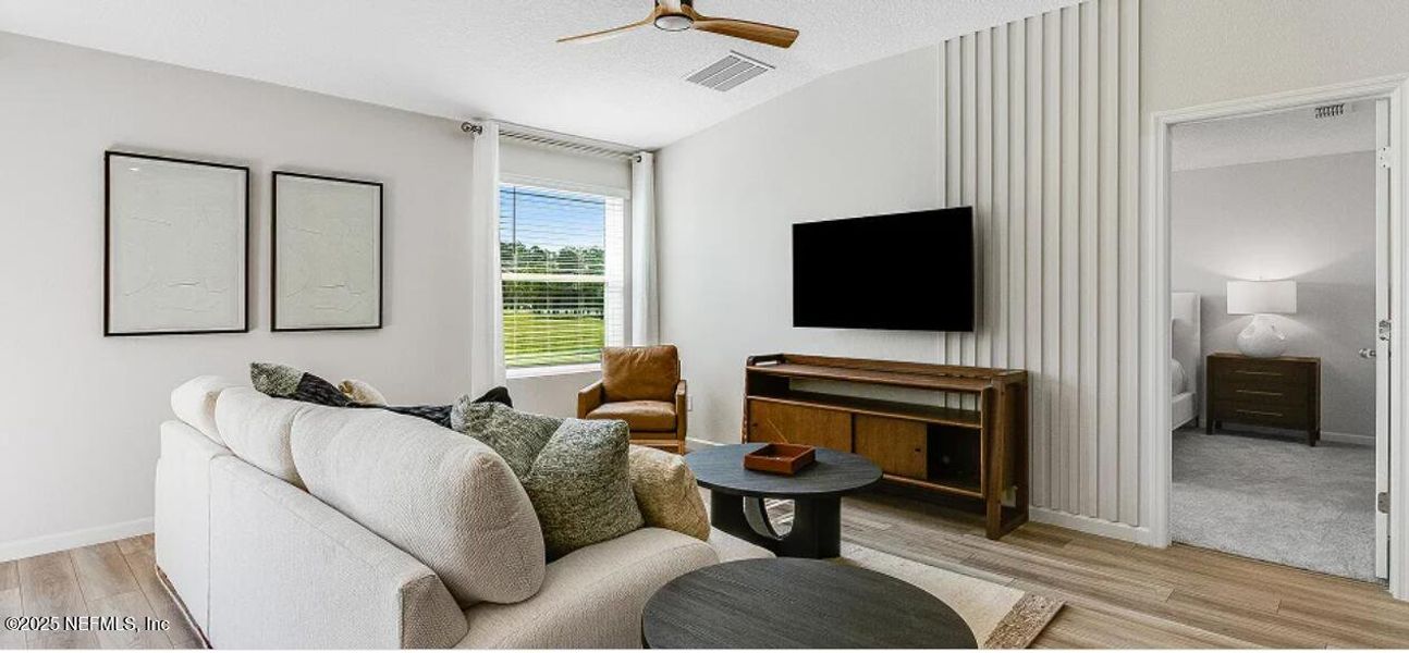 Furnished interior view inside a new home in Kings Preserve, Jacksonville (Image 8).