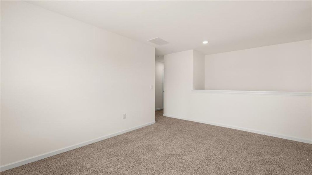 Spacious, unfurnished interior of a new home in The Preserve at Agricultural Village, Perry (Image 30). Spacious, unfurnished interior of a new home in The Preserve at Agricultural Village, Perry (Image 30).