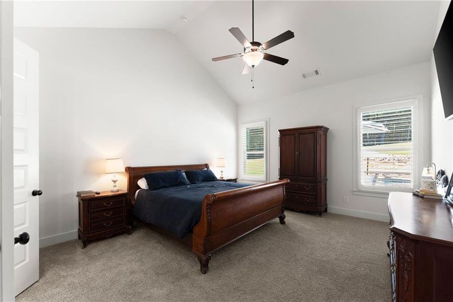 Furnished interior view inside a new home in , Cumming (Image 16).