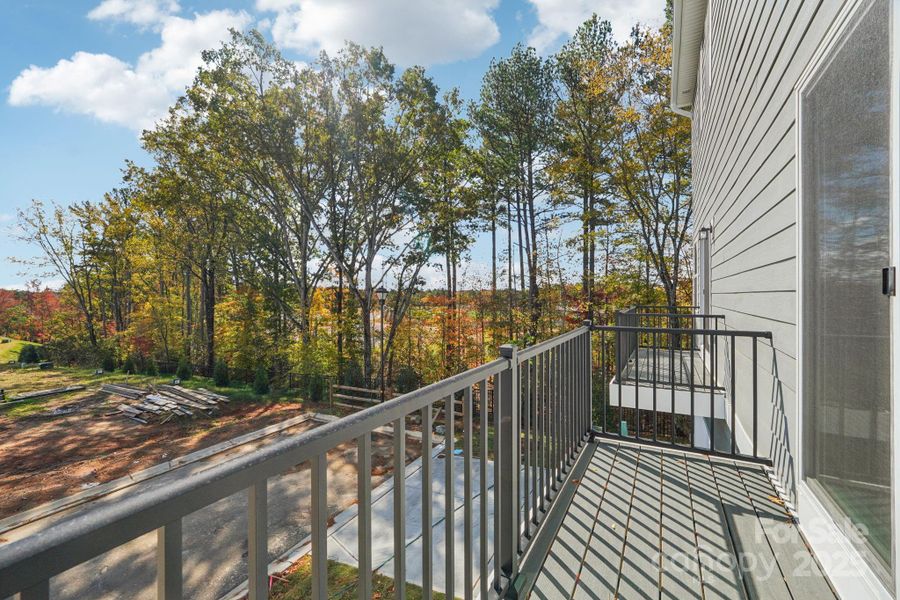 Exterior details and patio area of a home in Meadows at Wilson Farms - The Heights Series, Fort Mill (Image 17). Exterior details and patio area of a home in Meadows at Wilson Farms - The Heights Series, Fort Mill (Image 17).