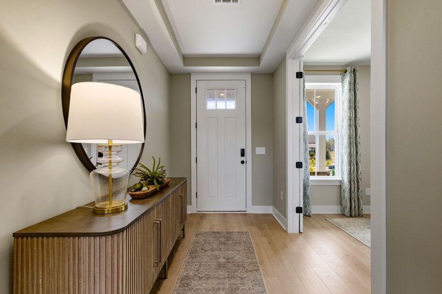 Representative furnished interior of a home built from the Persimmon by Beazer Homes in Northbrook, Murrells Inlet (Image 5).
