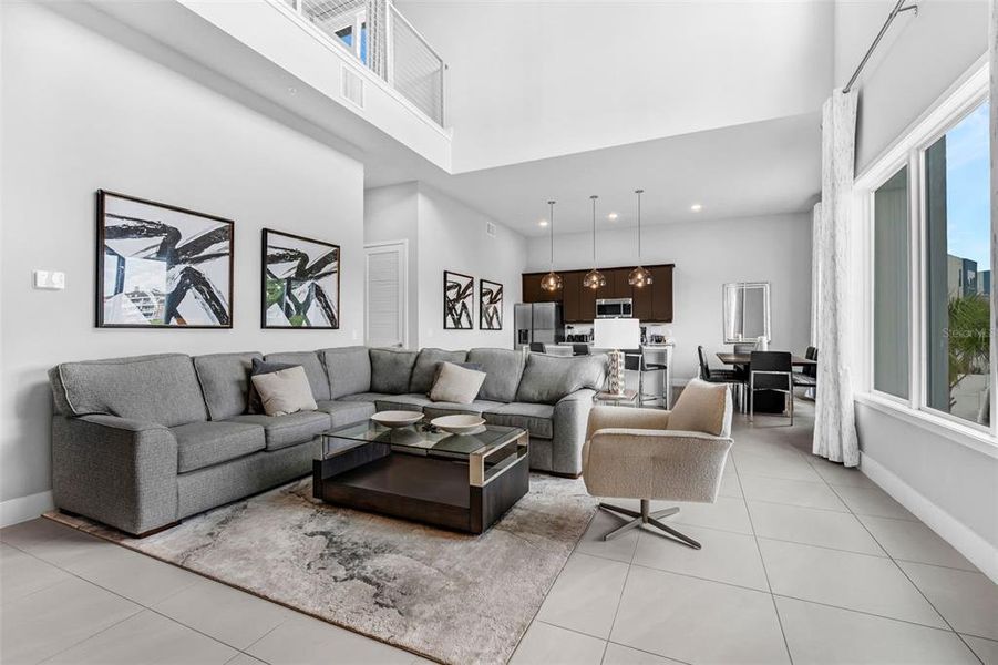 Furnished interior view inside a new home in , Kissimmee (Image 26).