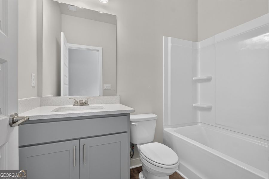 Furnished interior view inside a new home in The Cottages at East Lanier, Fayetteville (Image 7).