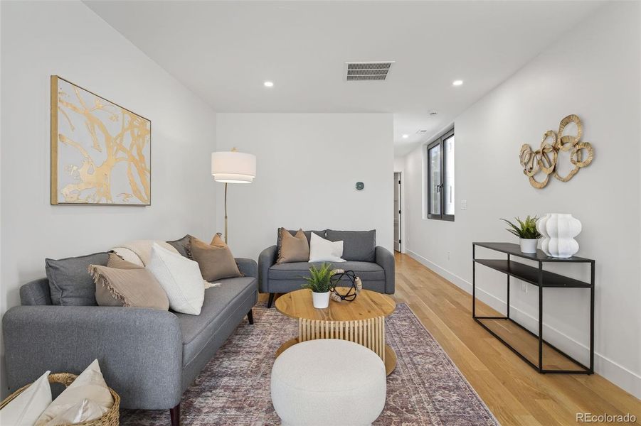 Furnished interior view inside a new home in , Denver (Image 4).