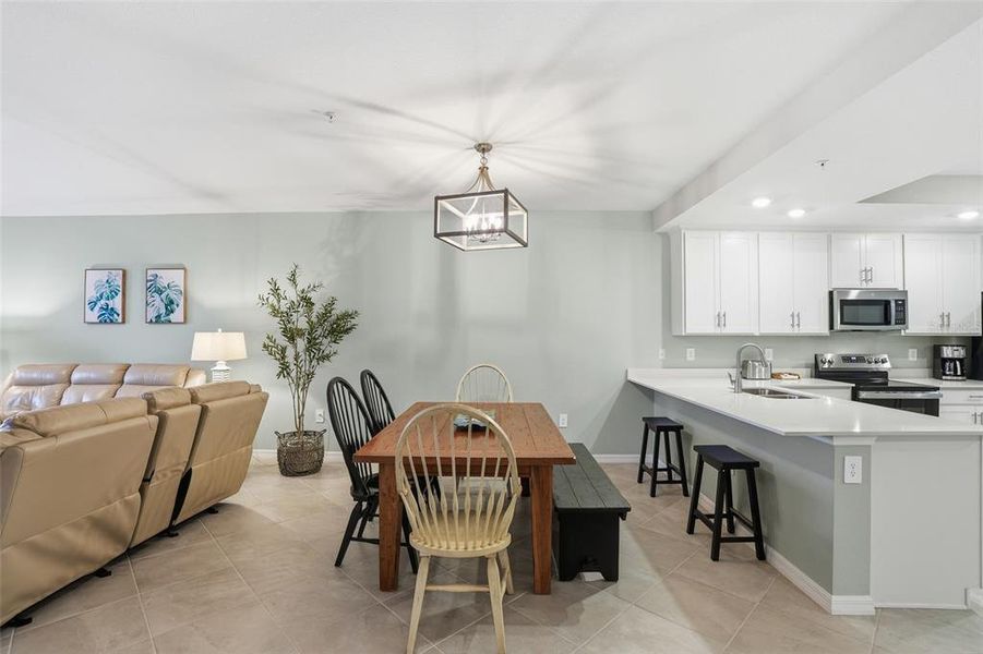 Furnished interior view inside a new home in , Punta Gorda (Image 8).