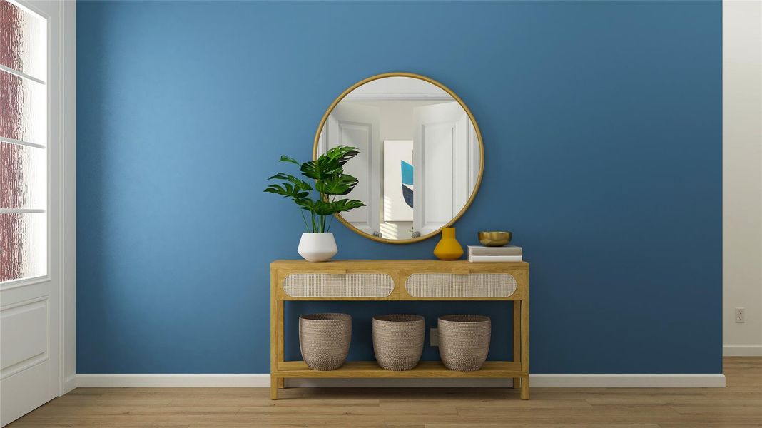 Furnished interior view inside a new home in Anniston, Katy (Image 22). Furnished interior view inside a new home in Anniston, Katy (Image 22).