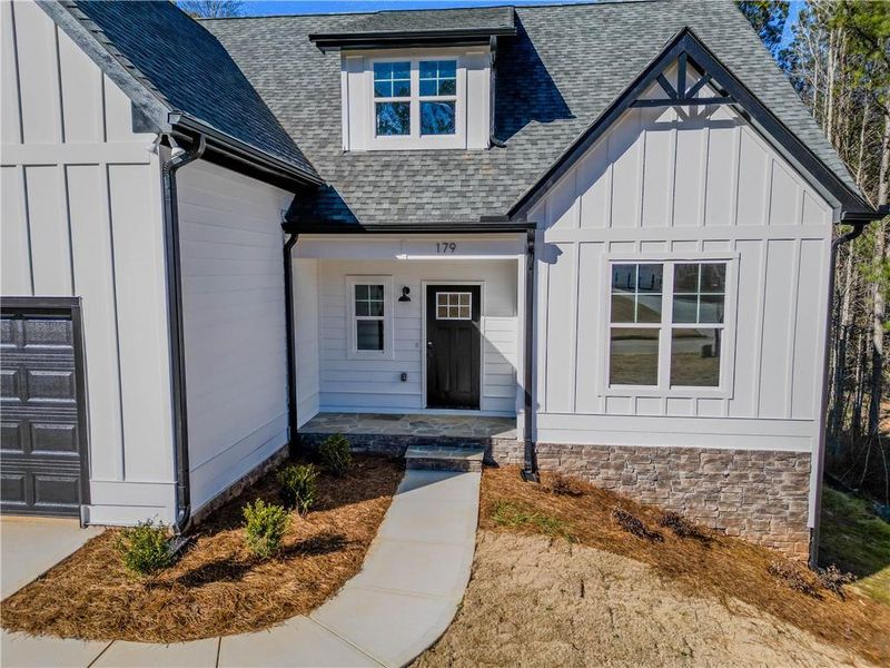 Exterior details and patio area of a home in , Villa Rica (Image 3). Exterior details and patio area of a home in , Villa Rica (Image 3).