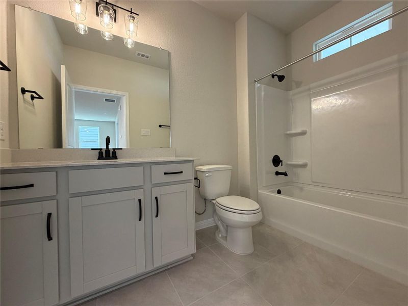 Furnished interior view inside a new home in Lariat, Liberty Hill (Image 13).