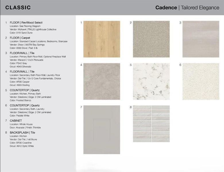 1333 Cypress Court - Design Selections - This home is currently under construction - selections are subject to change 1333 Cypress Court - Design Selections - This home is currently under construction - selections are subject to change