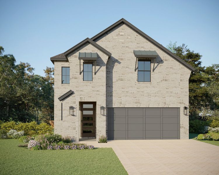 Plan 1477 Elevation C Plan 1477 Elevation C