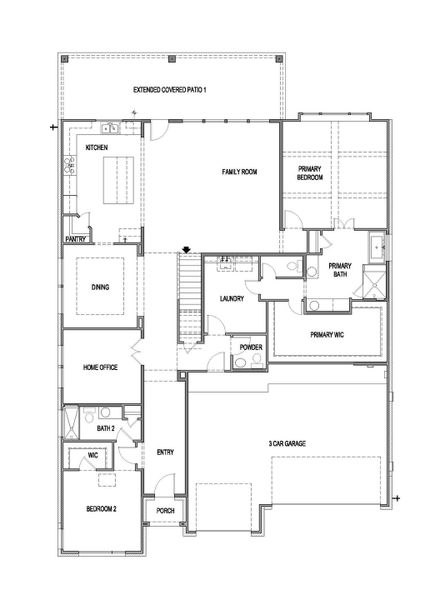 2D floor plan layout of this home in East View Farms, Georgetown, TX (Image 2). 2D floor plan layout of this home in East View Farms, Georgetown, TX (Image 2).