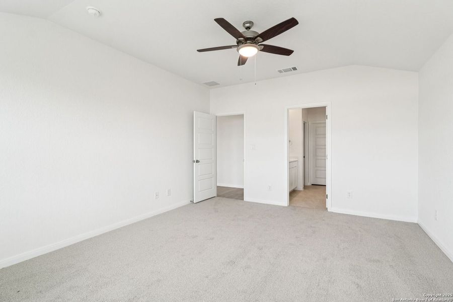 Spacious, unfurnished interior of a new home in Legendary Trails - Classic Series, Cibolo (Image 29).