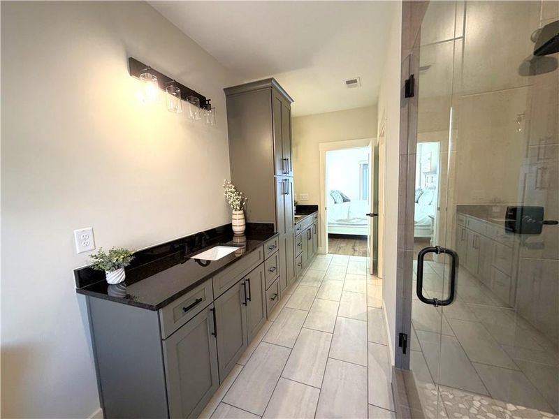 Furnished interior view inside a new home in , Hiawassee (Image 24).