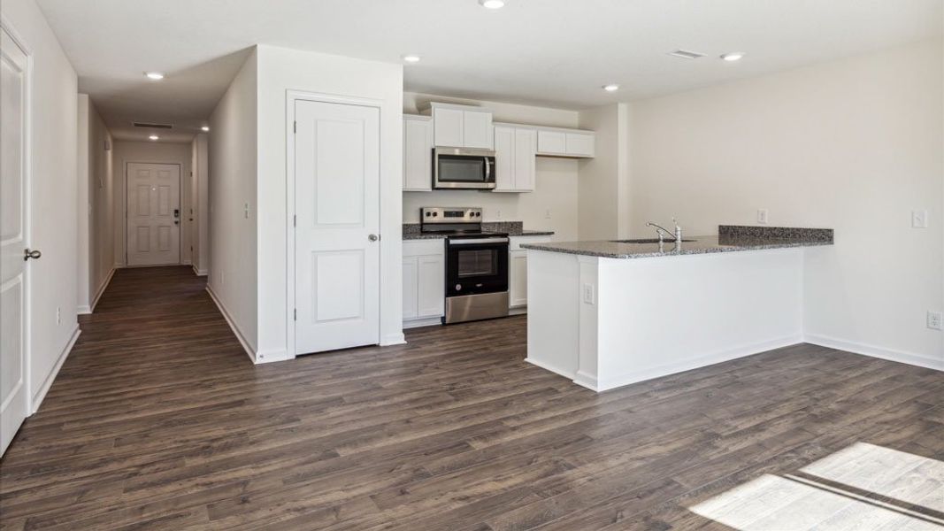 Representative furnished interior of a home built from the Freeport by D.R. Horton in Johnson Farms, Greeneville (Image 8).