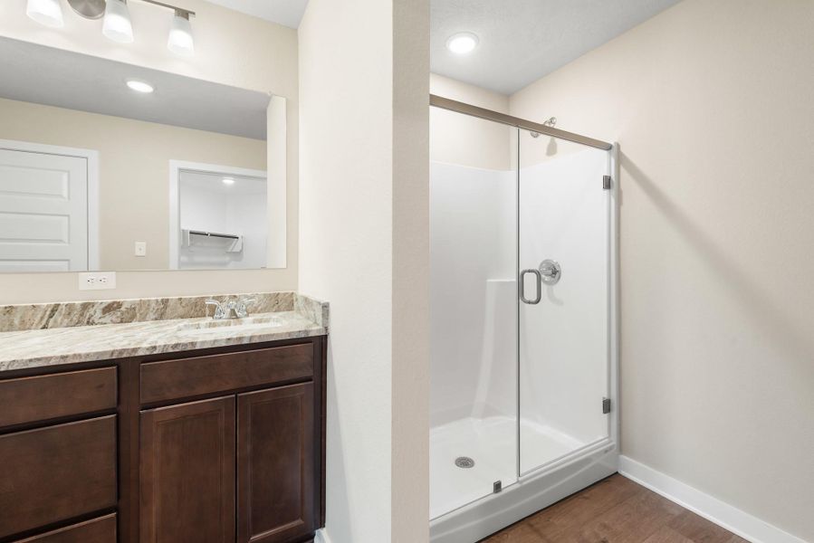 Furnished interior view inside a new home in , Caldwell (Image 15).
