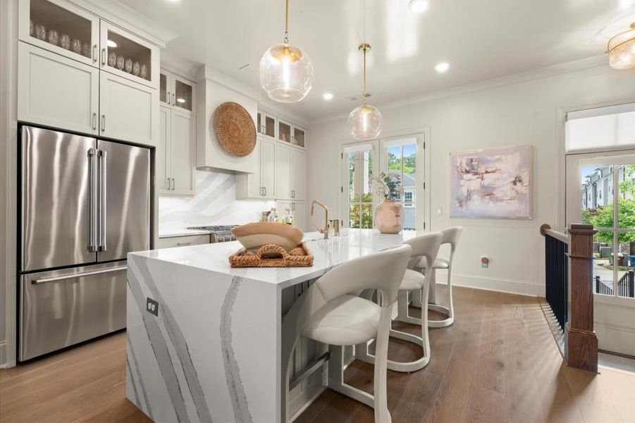Furnished interior view inside a new home in , Alpharetta (Image 5).