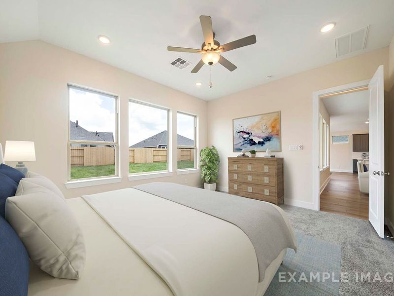 Representative furnished interior of a home built from the The Diana A by Davidson Homes LLC in Lago Mar, Texas City (Image 7).