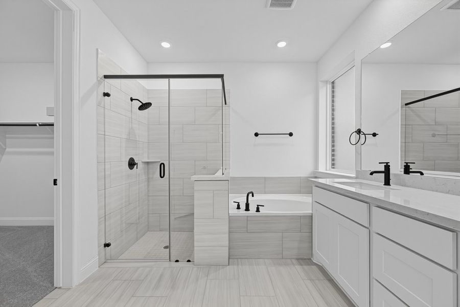 Furnished interior view inside a new home in The Ridge at Northlake, Northlake (Image 6).