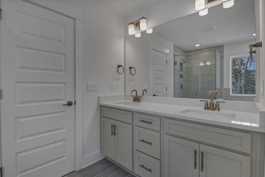 Furnished interior view inside a new home in Clubside Reserve at Summerlake, Lexington (Image 13).