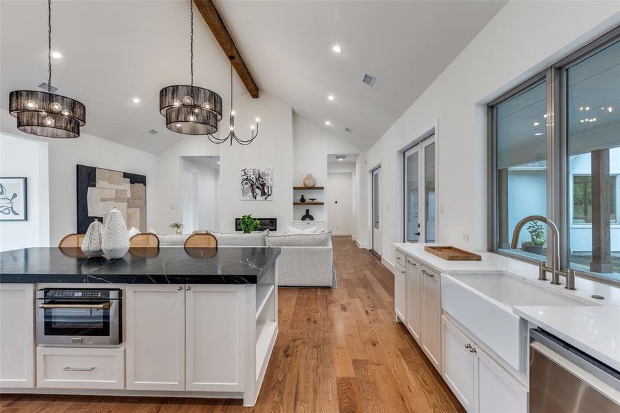 Furnished interior view inside a new home in , Dallas (Image 8). Furnished interior view inside a new home in , Dallas (Image 8).