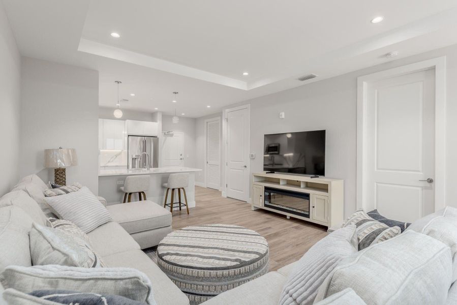 Furnished interior view inside a new home in , Stuart (Image 5). Furnished interior view inside a new home in , Stuart (Image 5).