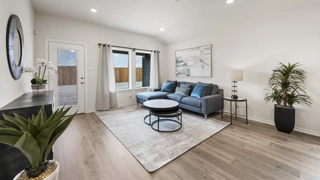 Furnished interior view inside a new home in Creekside Ranch, Blue Ridge (Image 4).