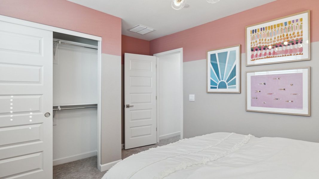 Furnished interior view inside a new home in The Buttes at Mystic, Peoria (Image 29).