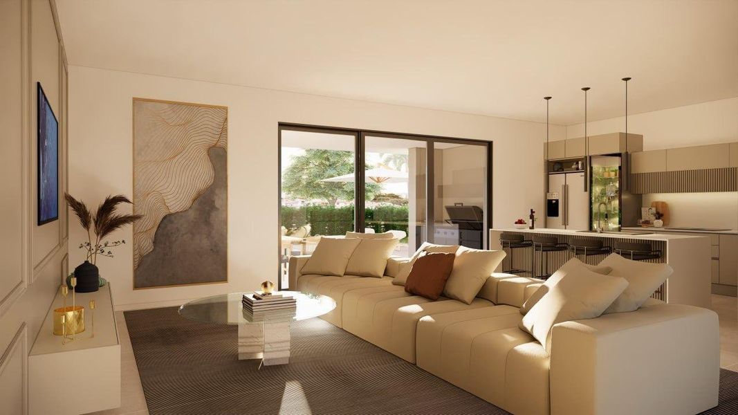 Furnished interior view inside a new home in , Fort Lauderdale (Image 11).