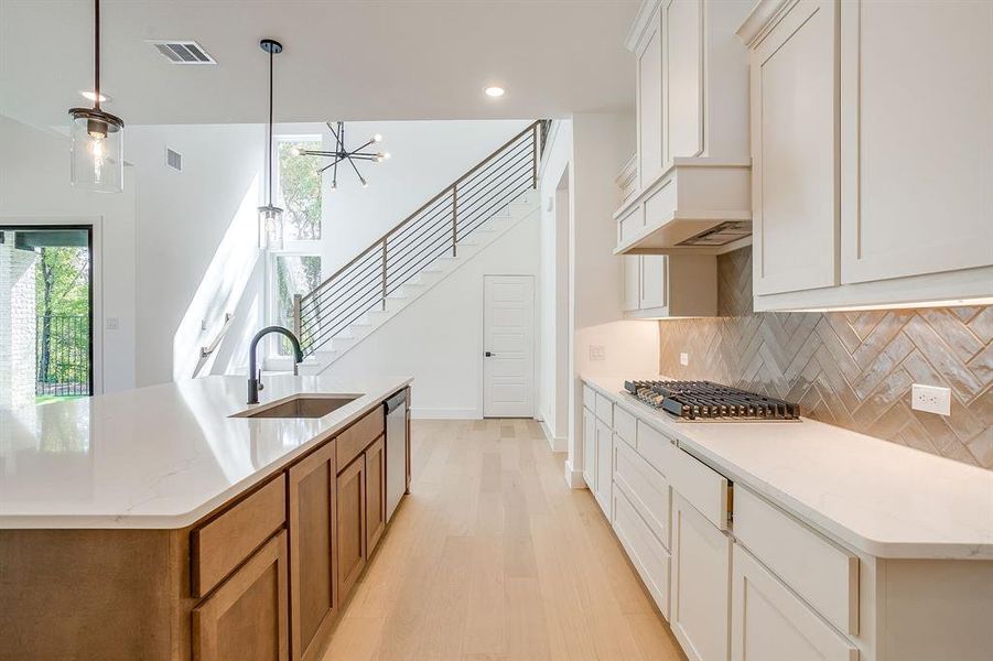 Furnished interior view inside a new home in St. Joseph Estates, North Richland Hills (Image 17).