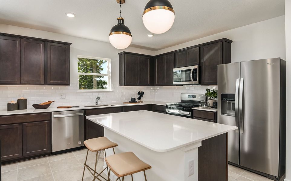 Furnished interior view inside a new home in Spencer Glen, Riverview (Image 8).