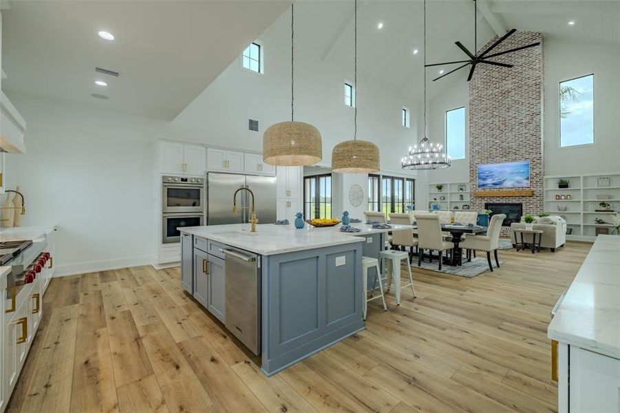 Furnished interior view inside a new home in , Lithia (Image 31).