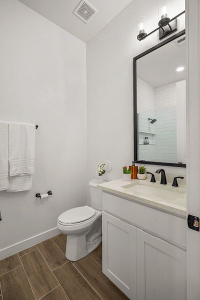 Representative furnished interior of a home built from the Escondido by LEH. Homes in Verdancia, El Paso (Image 58).