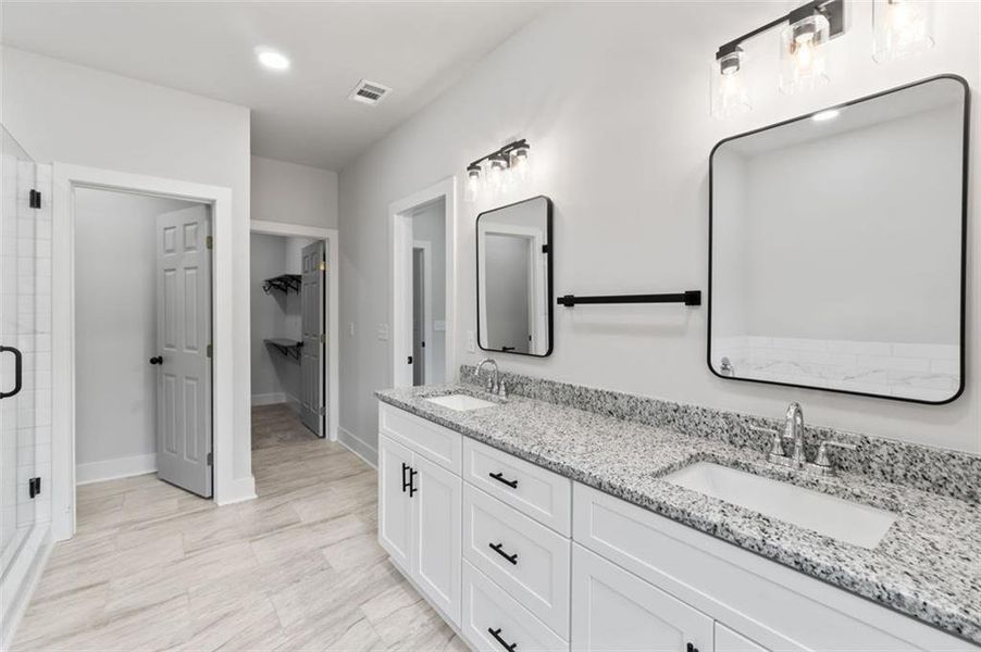 Furnished interior view inside a new home in , Lithonia (Image 11).