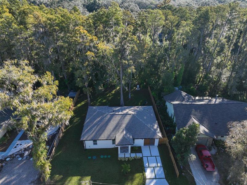 Front exterior of a new home in , Tampa, FL, highlighting curb appeal (Image 25). Front exterior of a new home in , Tampa, FL, highlighting curb appeal (Image 25).