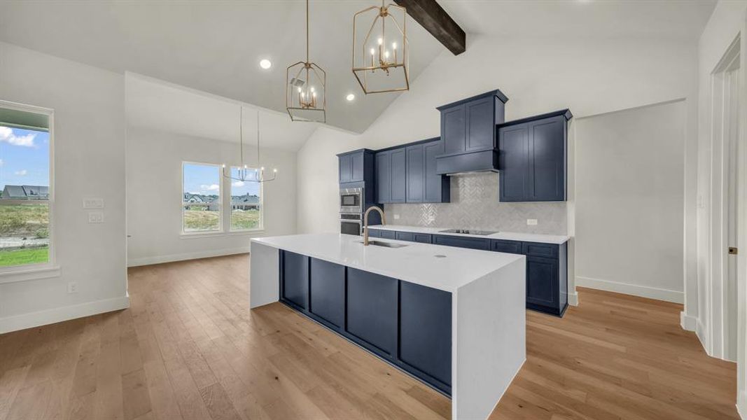 Furnished interior view inside a new home in , Weatherford (Image 5). Furnished interior view inside a new home in , Weatherford (Image 5).