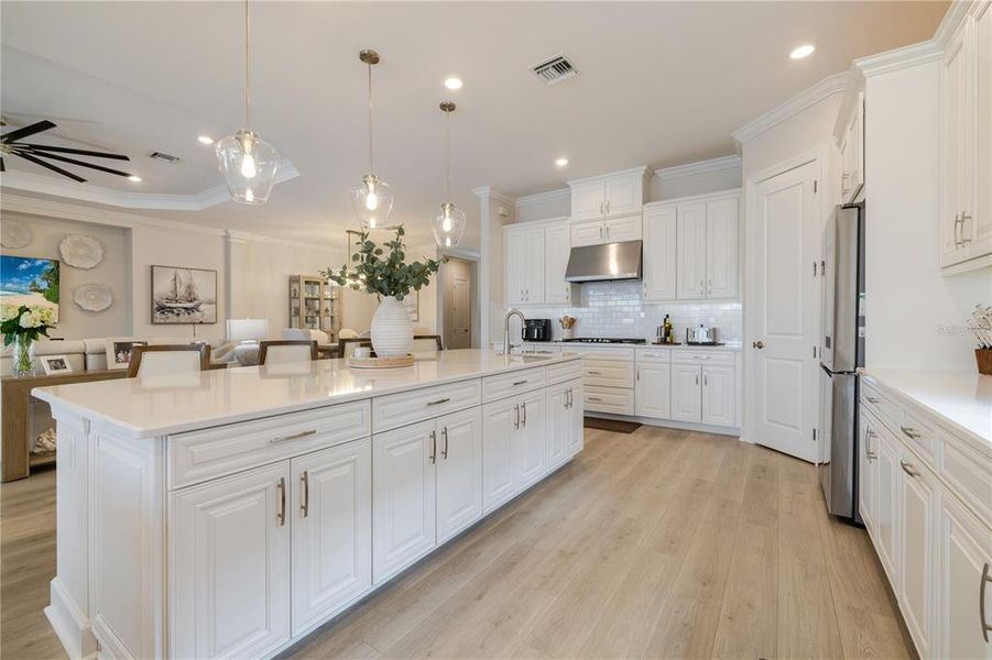 Furnished interior view inside a new home in , Fort Myers (Image 9).
