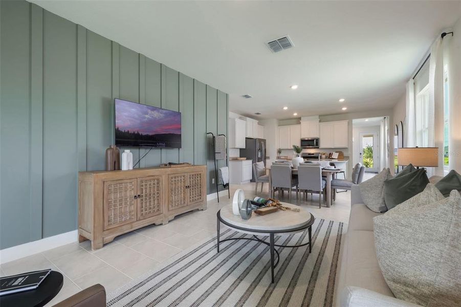 Furnished interior view inside a new home in Lakes of Mount Dora, Mount Dora (Image 34).